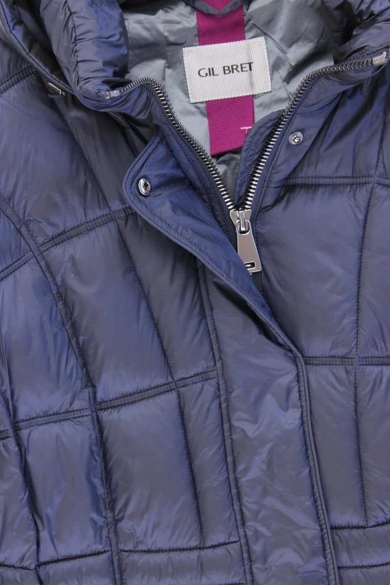 Gil Bret Kapuzenjacke Gr. 42 blau aus Polyamid