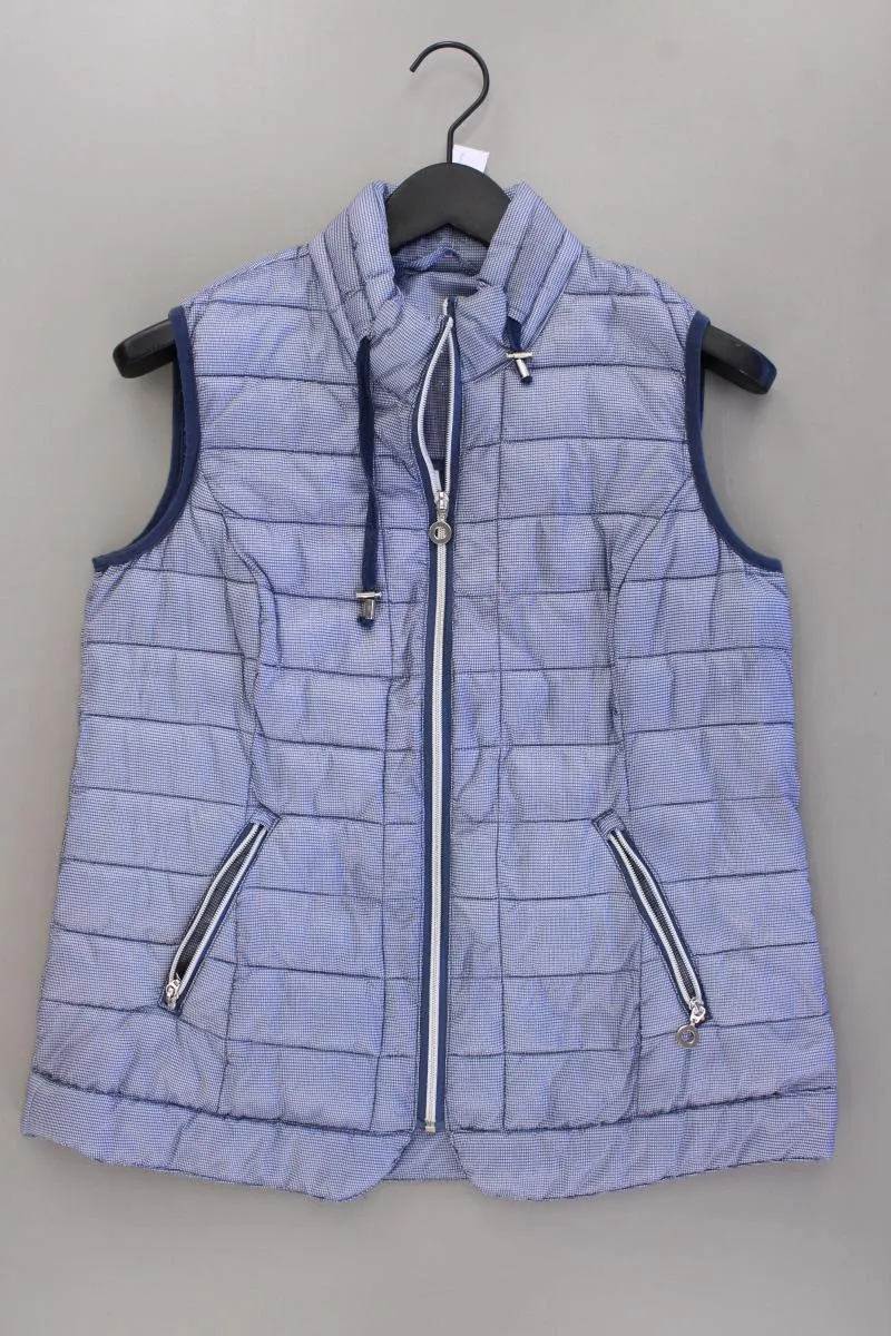 Gina Laura Steppweste Gr. M blau aus Polyester