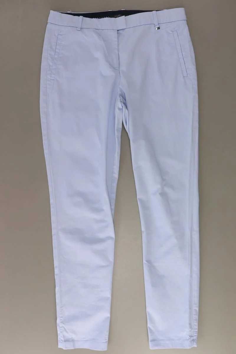 Esprit Hose Gr. 38 blau aus Baumwolle