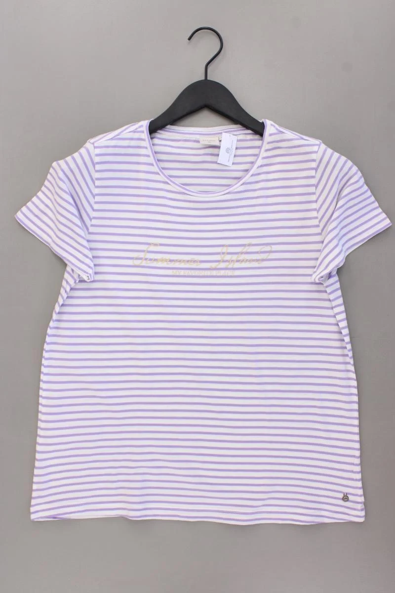 Cream Ringelshirt Gr. M gestreift Kurzarm lila