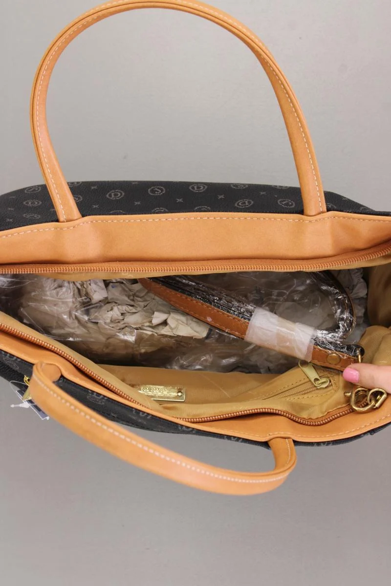 David Jones Henkeltasche neuwertig schwarz aus Kunstleder