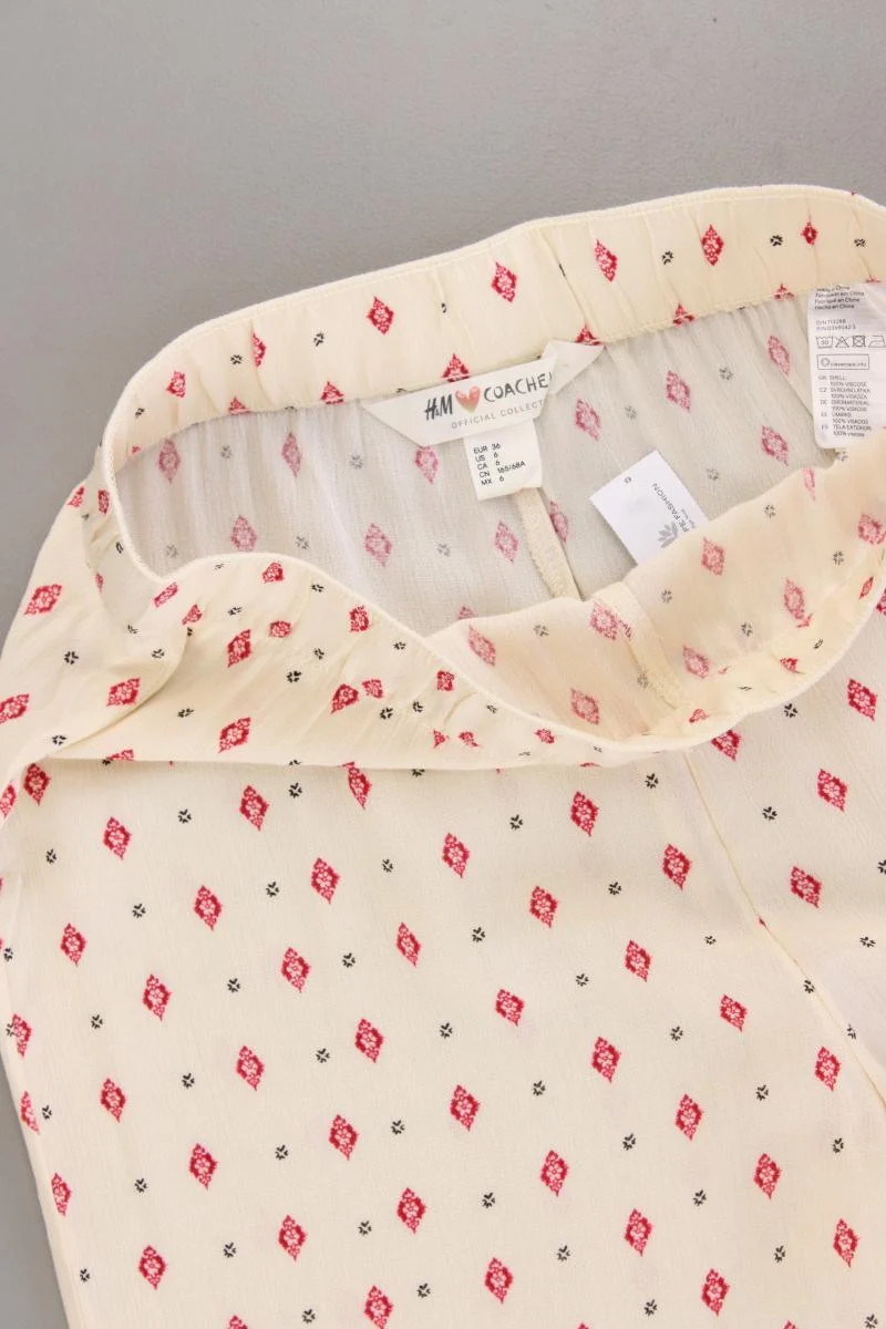 H&M Coachella Gr. 36 neuwertig creme aus Viskose