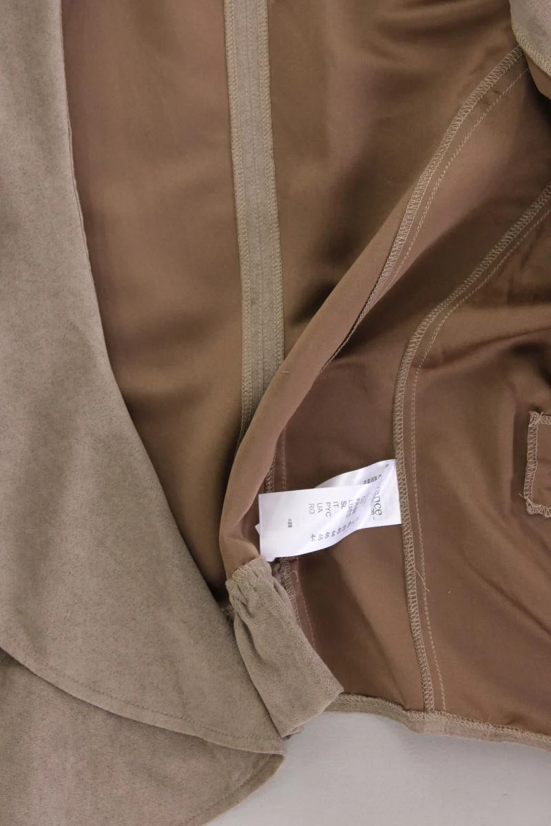 Vivance Übergangsjacke Gr. 38 braun aus Polyester