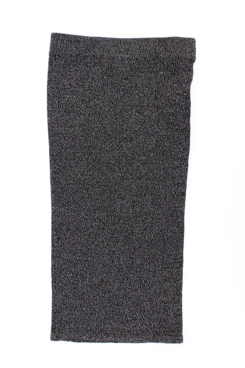 forever 21 Stretchrock Gr. S mit Glitzer silber aus Polyacryl