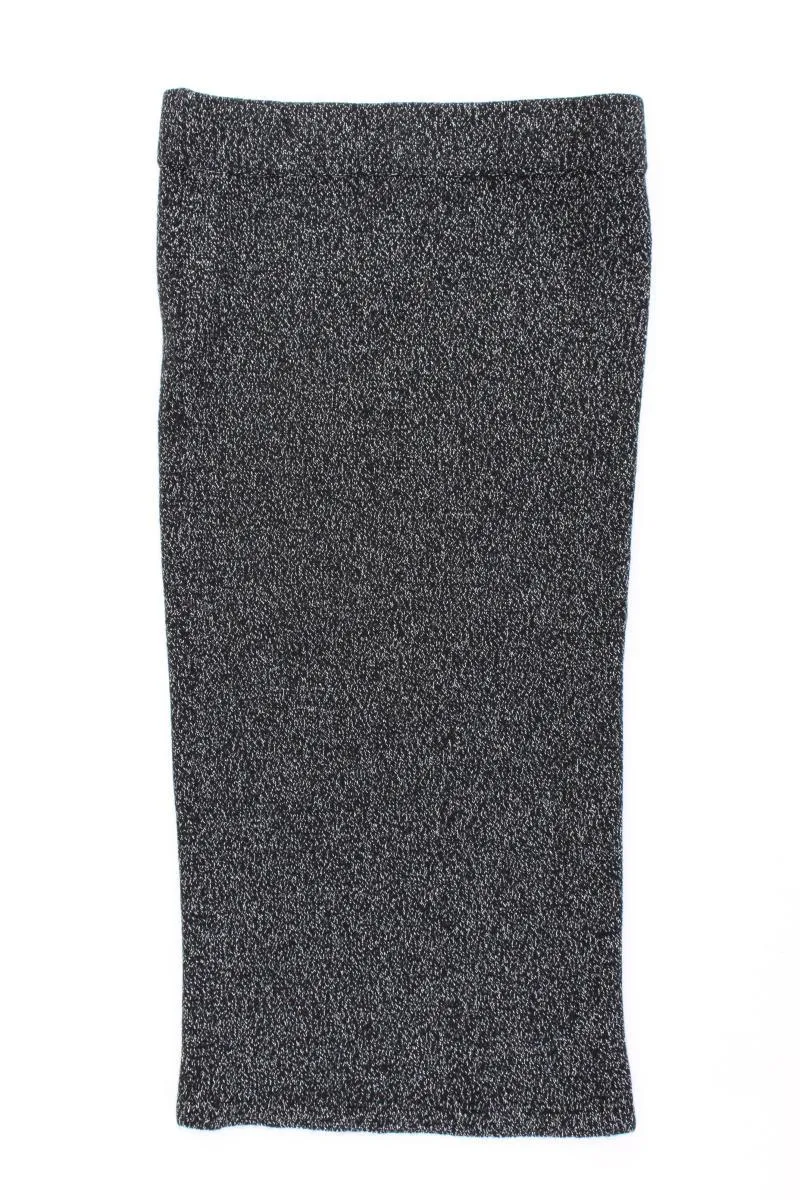 forever 21 Stretchrock Gr. S mit Glitzer silber aus Polyacryl