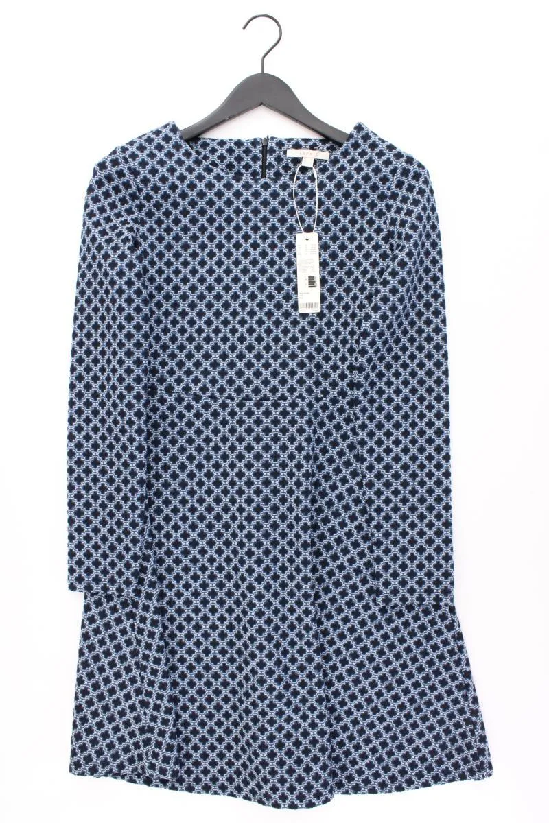 Esprit Langarmkleid Gr. M neu mit Etikett Neupreis: 59,99€! blau aus Polyester