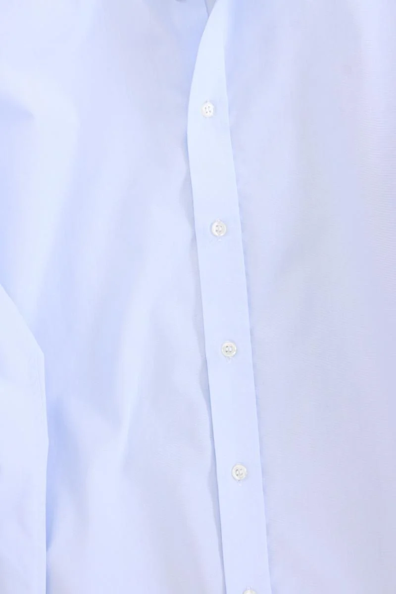 Eterna Langarmhemd für Herren Gr. Hemdgröße 40 blau aus Baumwolle