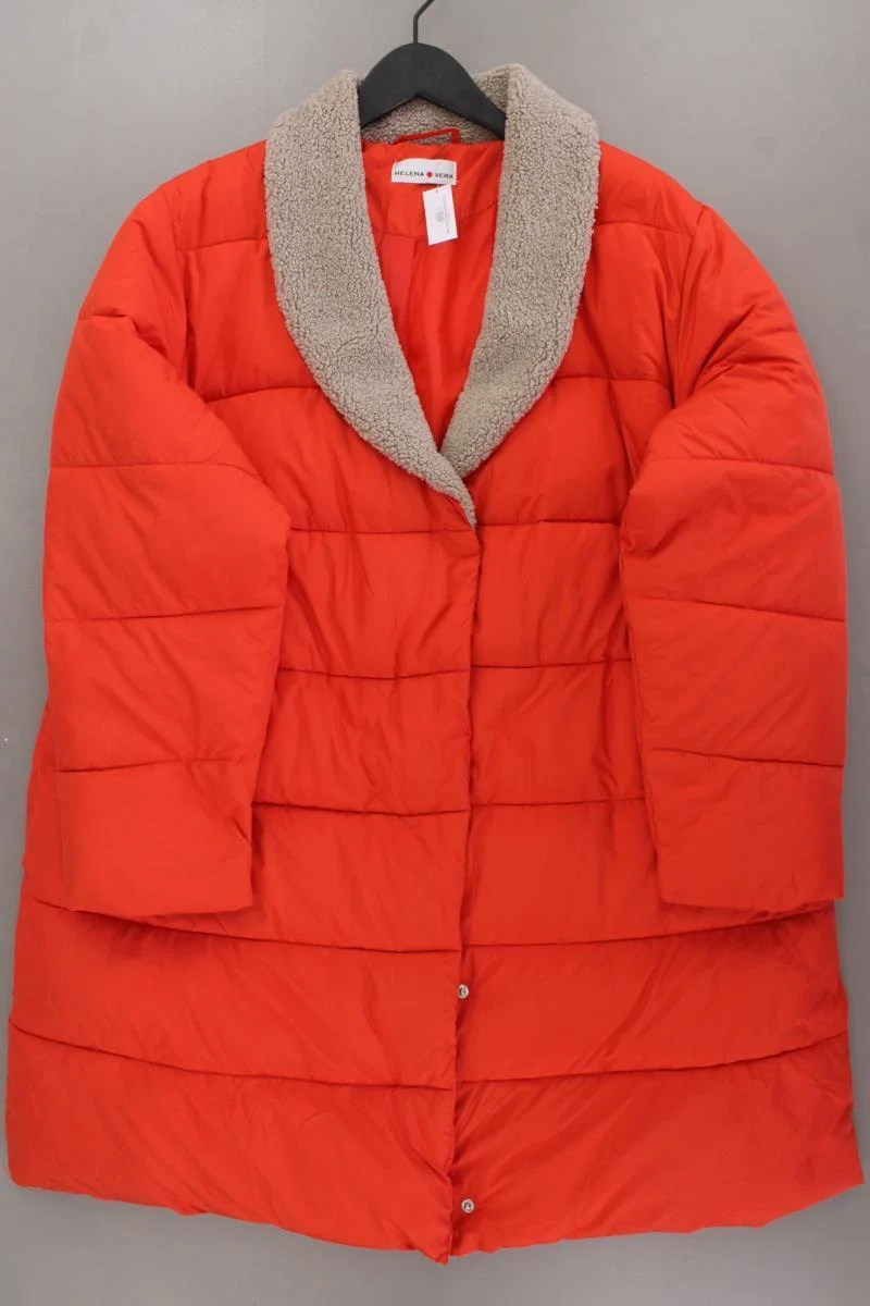 Helena Vera Classic Mantel Gr. Kurzgröße 25 neuwertig orange aus Polyester