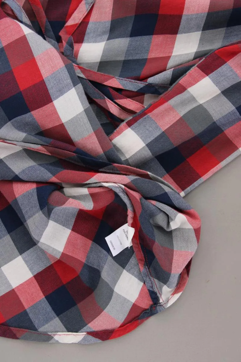 Cordon Industry Minikleid Gr. S kariert Langarm mit Nieten mehrfarbig