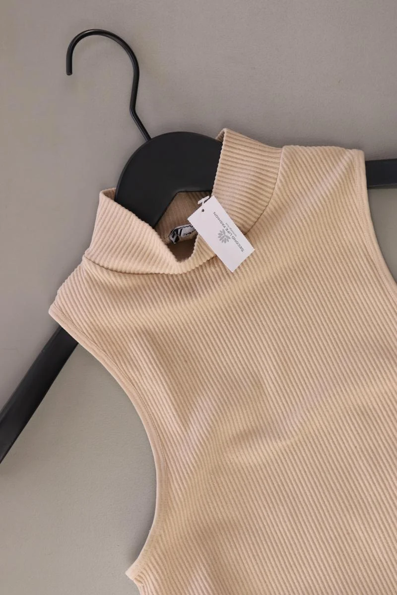 Zara Crop Top Gr. XS/s creme aus Polyester