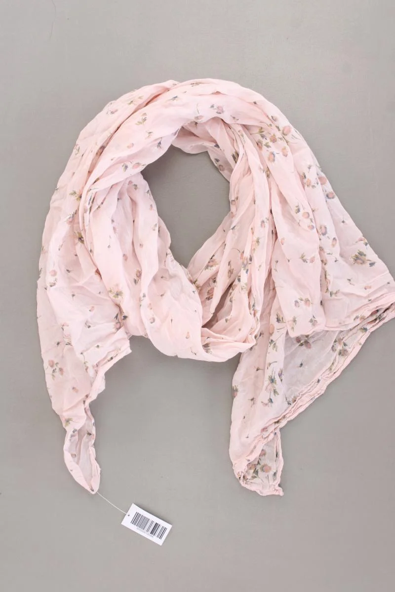 Tuch mit Blumenmuster rosa