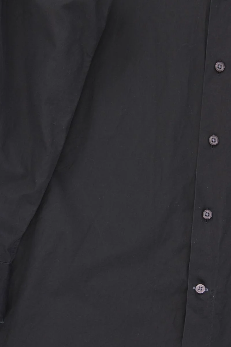 CHARLES TYRWHITT Langarmhemd für Herren Gr. Hemdgröße 48 schwarz aus Baumwolle