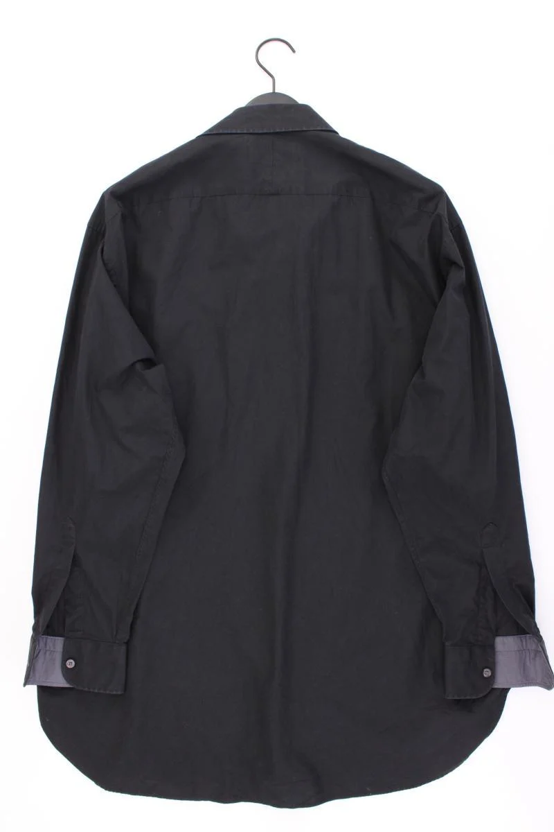 CHARLES TYRWHITT Langarmhemd für Herren Gr. Hemdgröße 48 schwarz aus Baumwolle