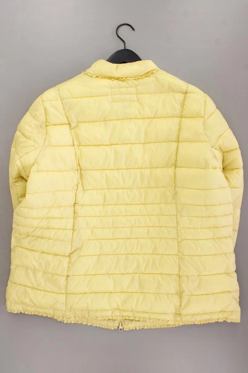 Helena Vera Steppjacke Gr. 50 neuwertig gelb aus Polyester