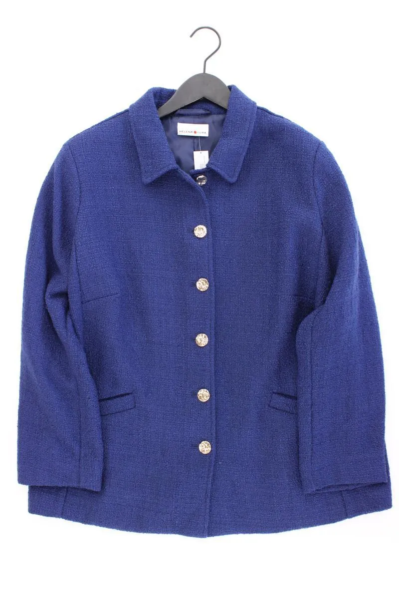 Helena Vera Übergangsjacke Gr. 46 neuwertig blau aus Polyester