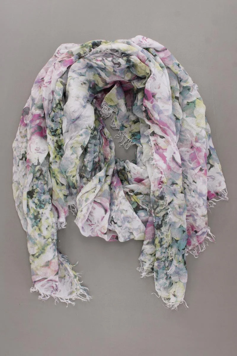 Tuch mit Blumenmuster mehrfarbig