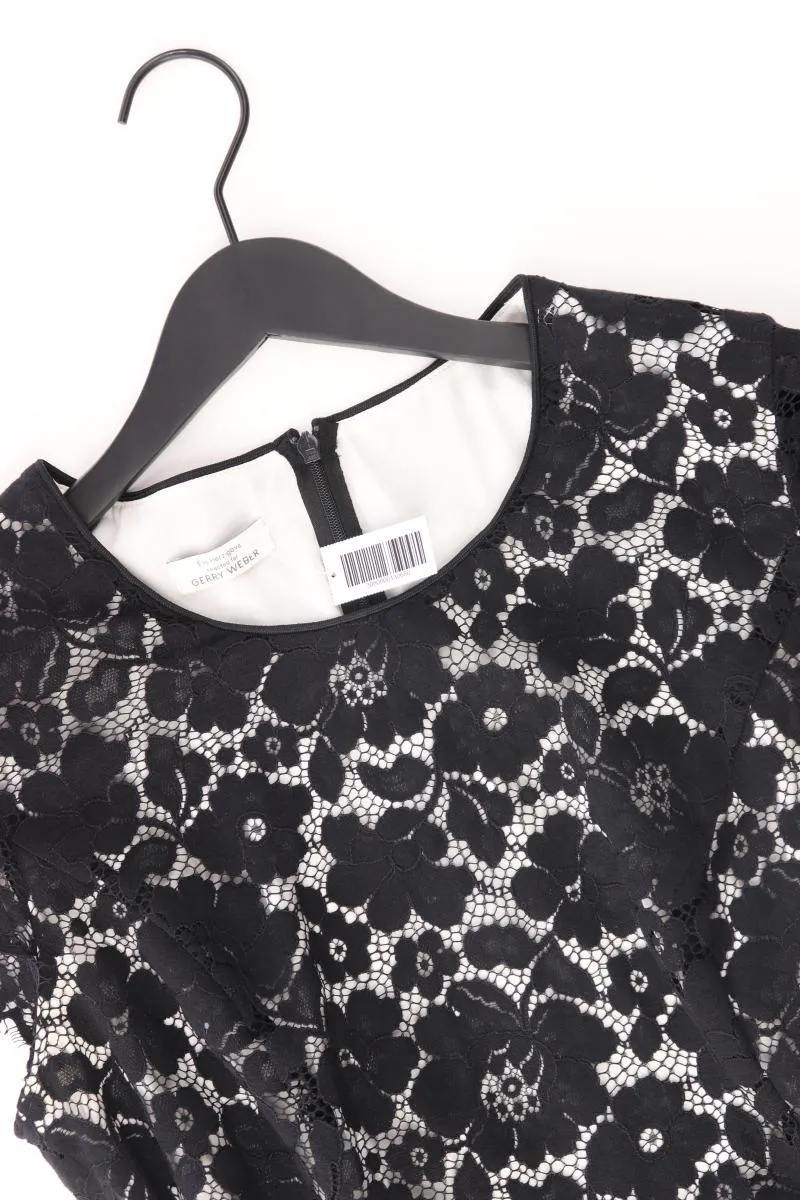 Gerry Weber Abendkleid Gr. 42 Kurzarm schwarz