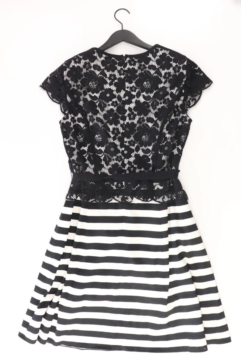 Gerry Weber Abendkleid Gr. 42 Kurzarm schwarz
