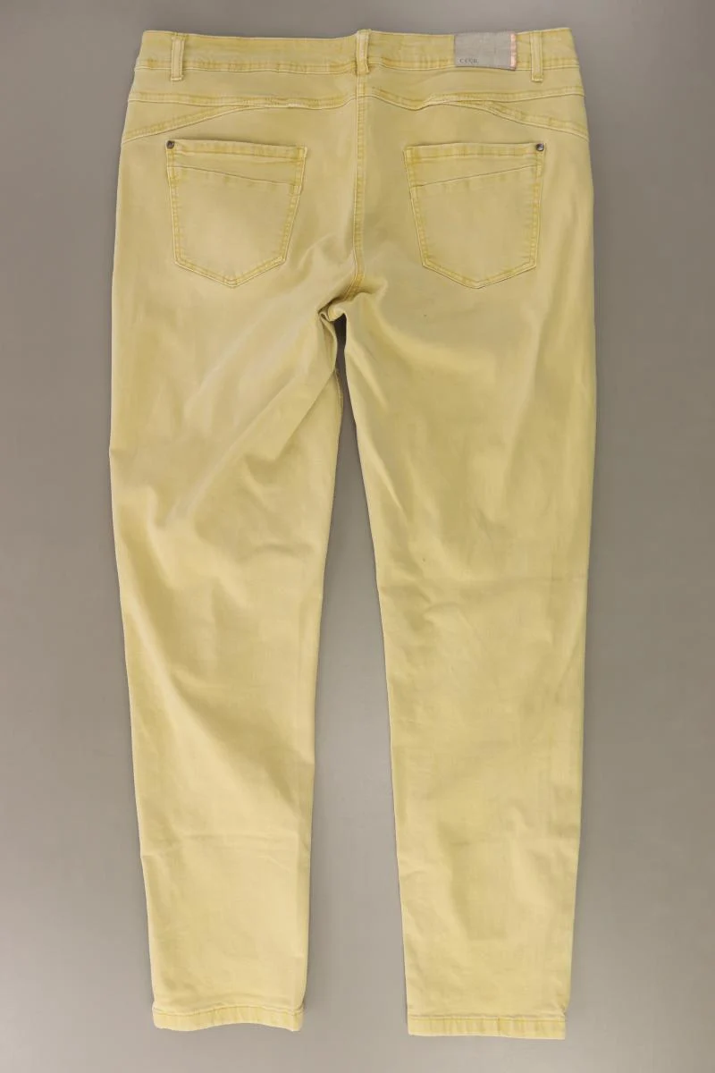 Cecil Hose Gr. W32 Modell Hailey gelb aus Baumwolle