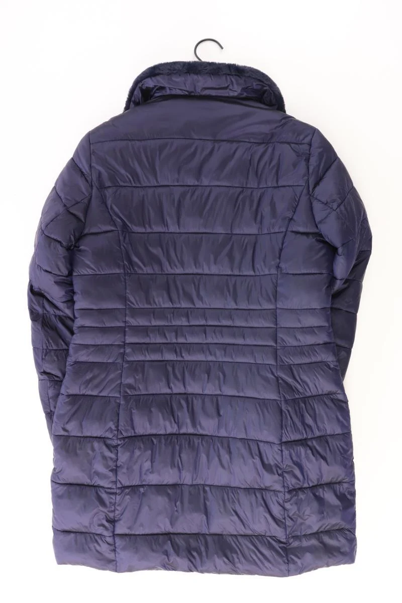 VA Milano Wintermantel Gr. 38 blau aus Polyamid