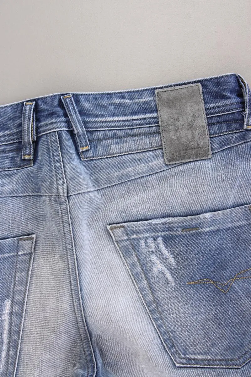 Diesel Straight Jeans für Herren Gr. W31/L32 blau aus Baumwolle