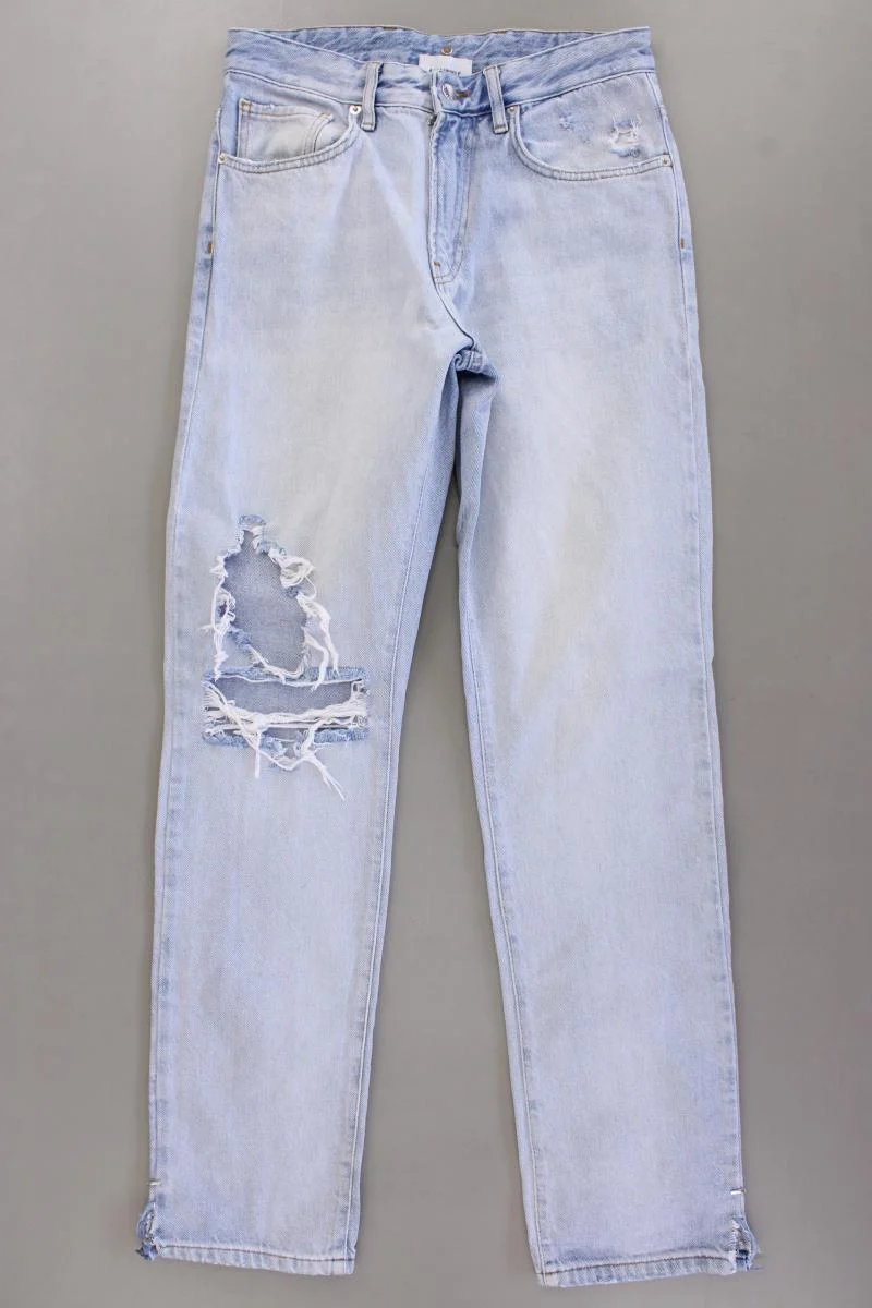 Askyurself Straight Jeans für Herren Gr. W30 blau aus Baumwolle
