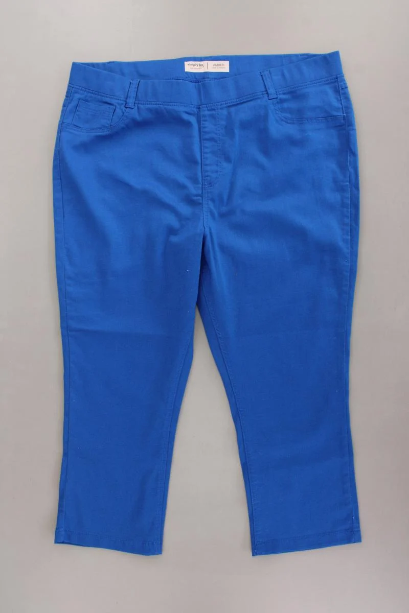 Simply Be Denim Stretchhose Gr. 48 blau aus Baumwolle