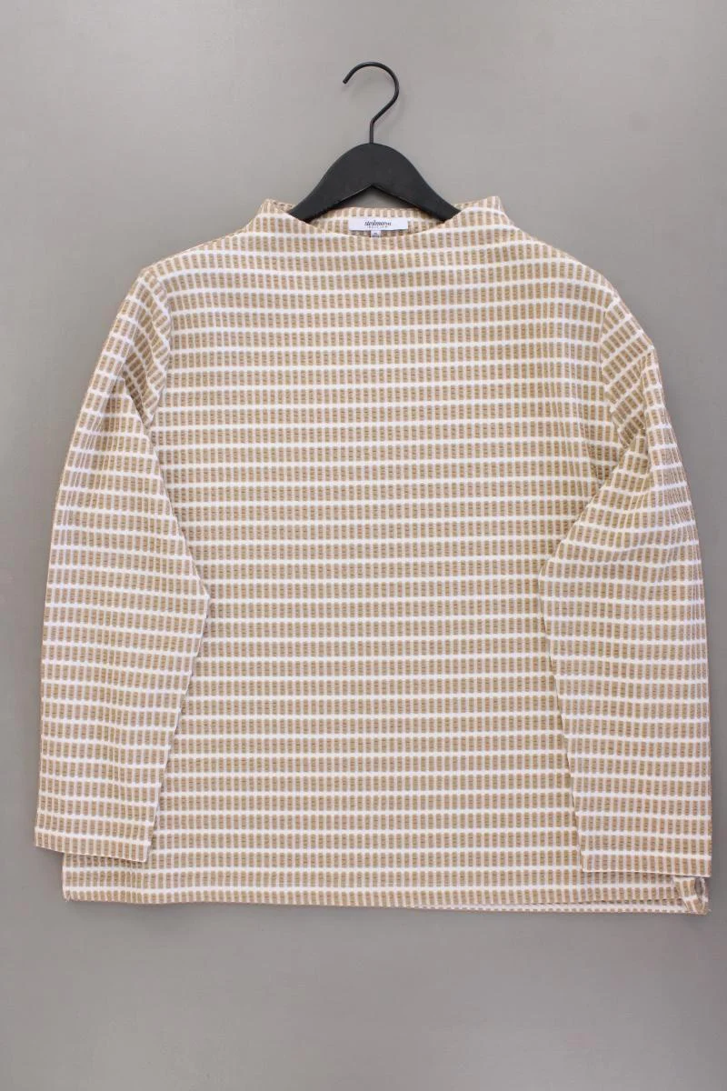 Steilmann Langarmpullover Gr. 48/50 neuwertig braun aus Polyester