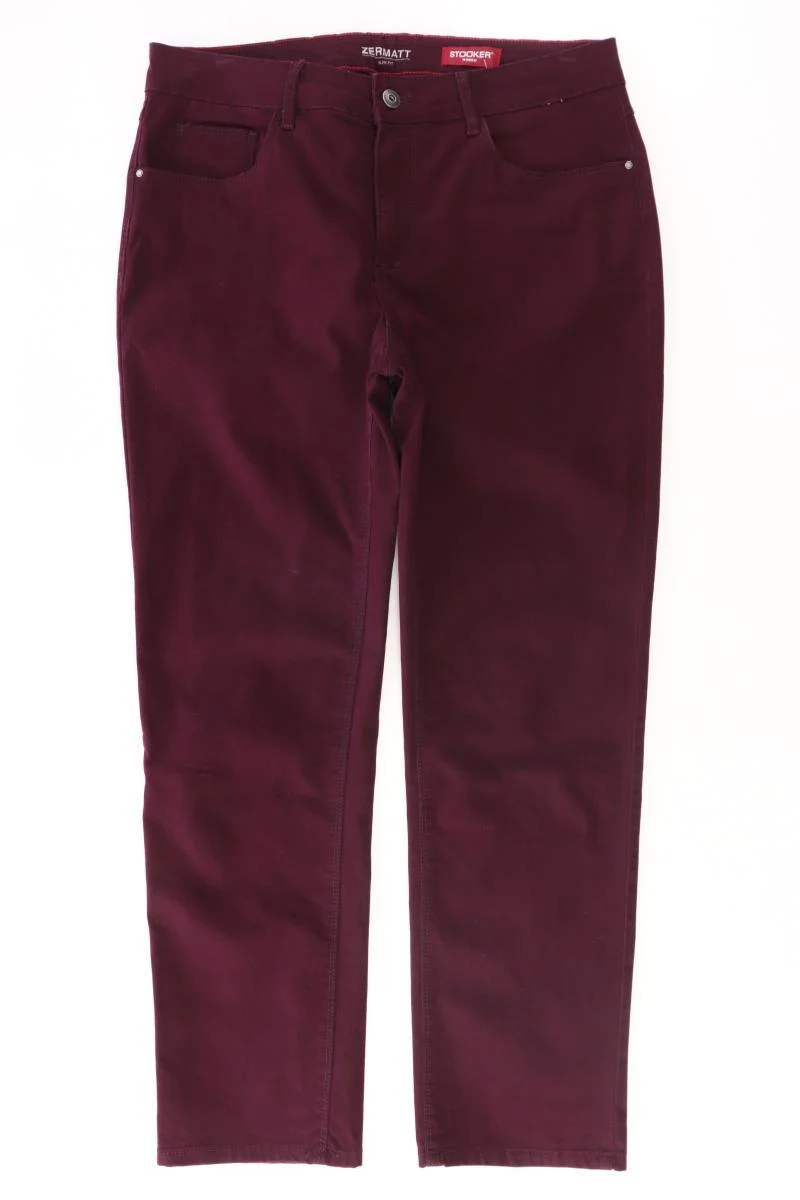 Stooker Hose Gr. 42 rot aus Baumwolle