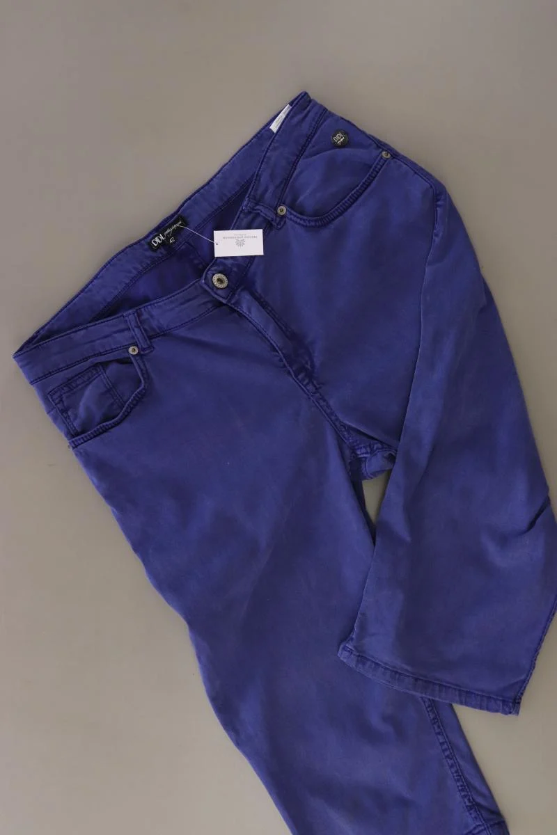 DIDI 3/4 Hose Gr. 42 blau aus Baumwolle