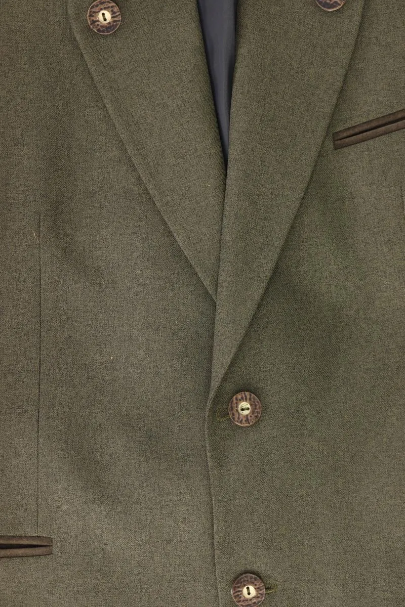 C&A Landhaus Trachtensakko für Herren Gr. Kurzgröße 27 Vintage olivgrün