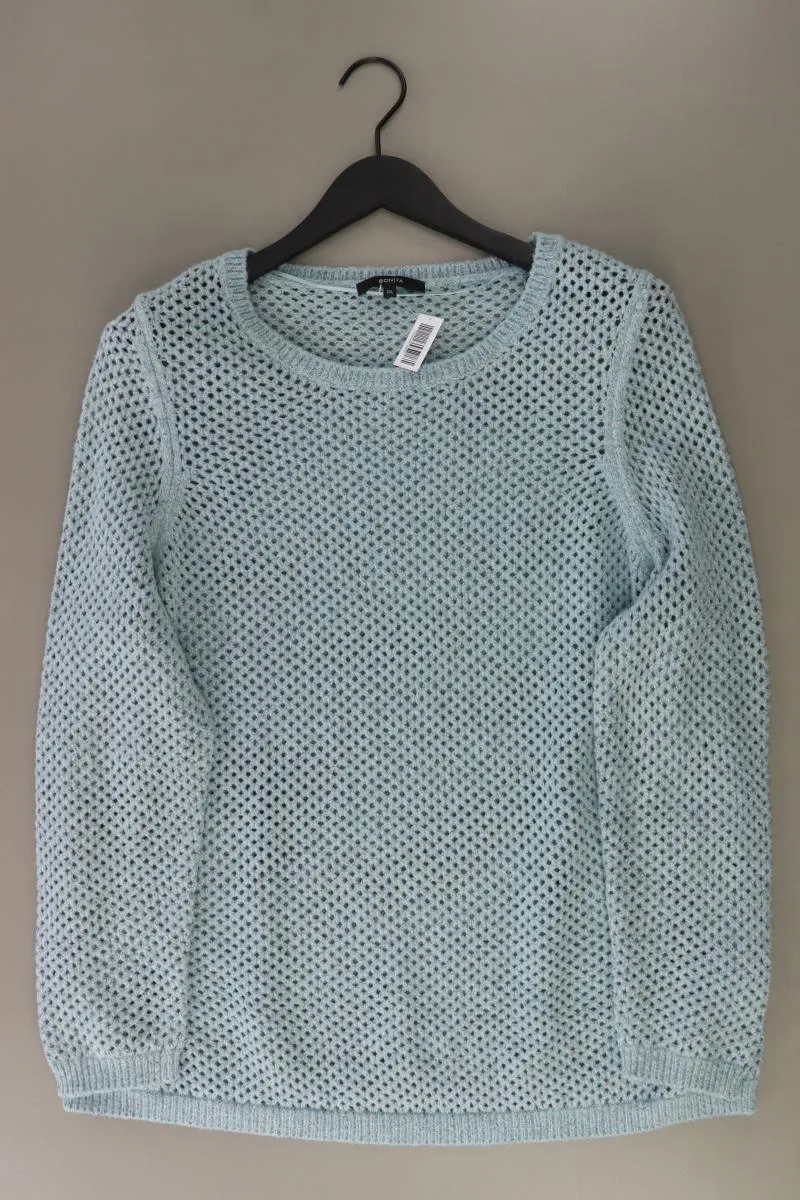 Bonita Langarmpullover Gr. XXL blau aus Polyacryl