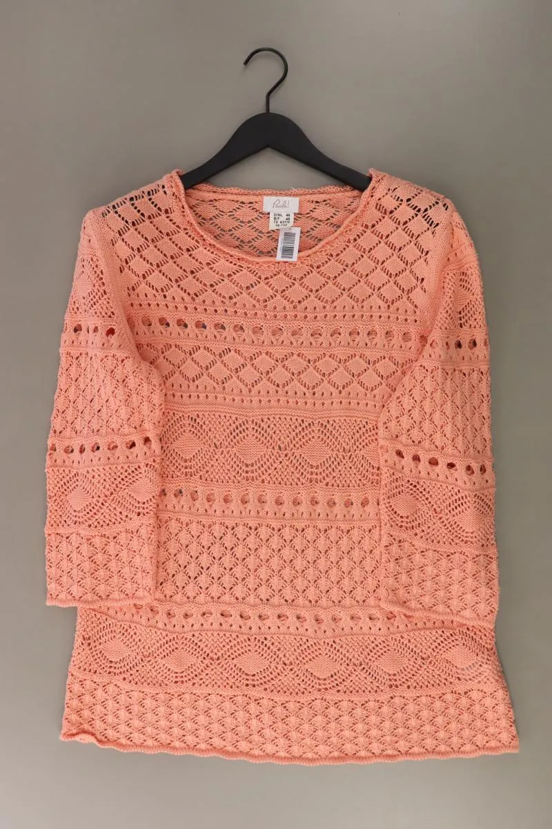 Paola Classic Pullover Gr. 46 orange aus Polyacryl