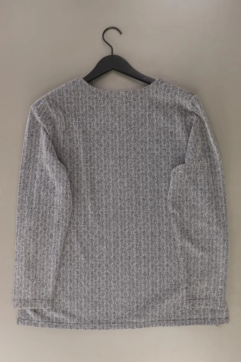 Himmelblau Feinstrickpullover Gr. 46 grau aus Polyester