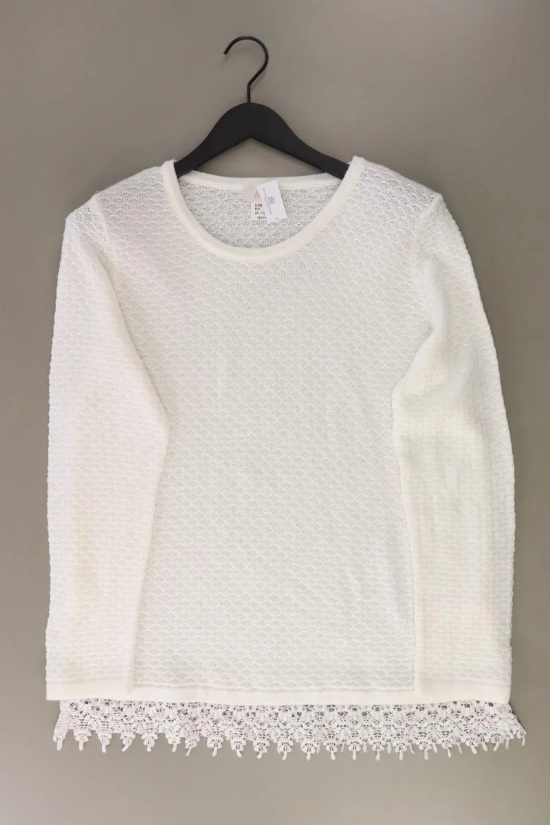 Paola Feinstrickpullover Gr. 46 creme aus Polyacryl