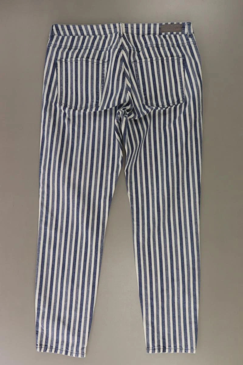 Esprit Hose Gr. W33/L28 gestreift blau