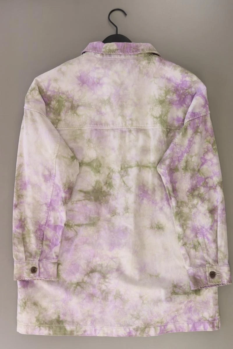 edc by Esprit Lange Jacke Gr. L mit Batikmuster mehrfarbig aus Baumwolle