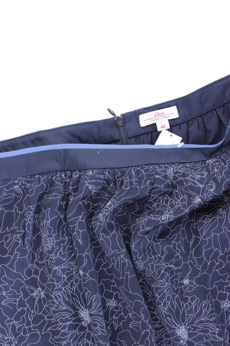 s.Oliver Rock Gr. 42 blau aus Polyester