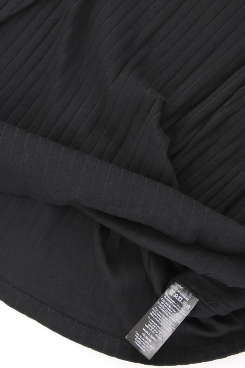 Steilmann Feinstrickpullover Gr. 48/50 schwarz aus Baumwolle
