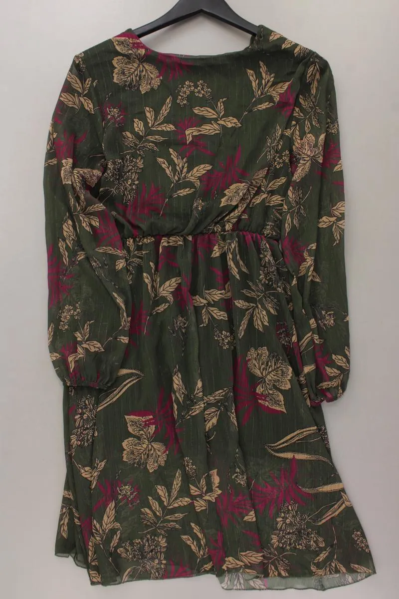 Zabaione Langarmkleid Gr. XL olivgrün