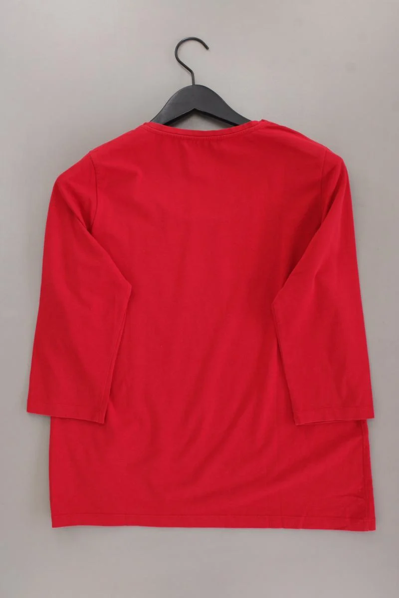 Bonita Classic Shirt Gr. L neuwertig 3/4 Ärmel rot aus Baumwolle