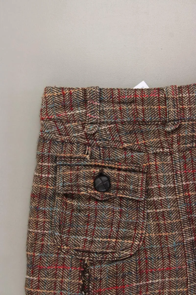 edc by Esprit Rock Gr. 34 kariert braun aus Polyester