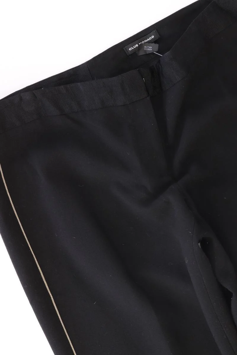 Club Monaco Stoffhose Gr. US 4 (XS) schwarz aus Polyester