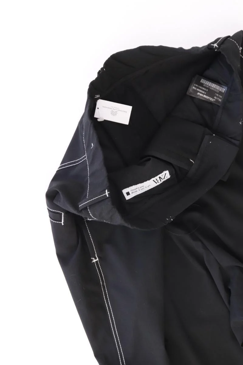 Zara Stoffhose Gr. S schwarz aus Polyester