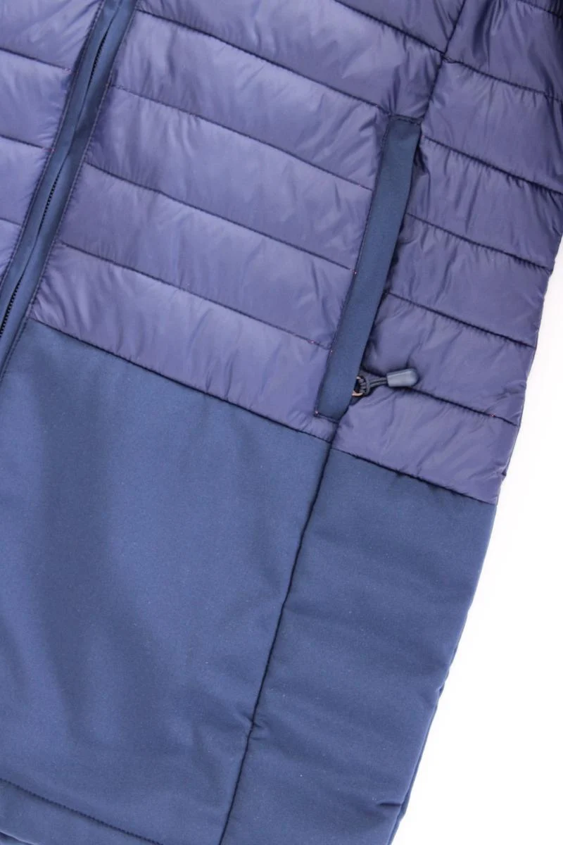 Protest Kapuzenjacke Gr. 40 blau aus Polyester