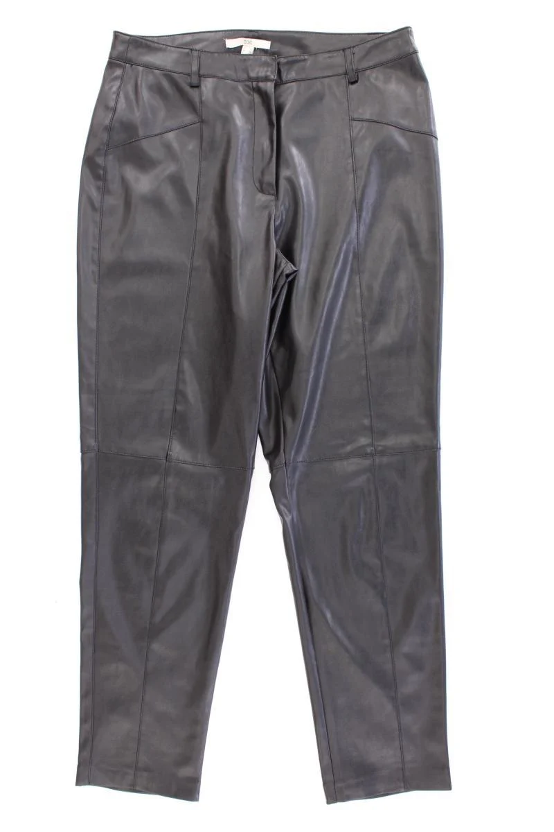 edc by Esprit Kunstlederhose Gr. 38 schwarz aus Polyester