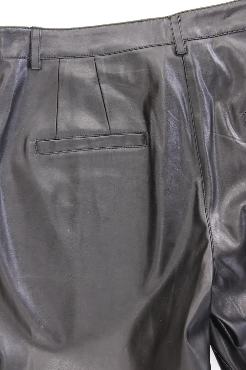 edc by Esprit Kunstlederhose Gr. 38 schwarz aus Polyester