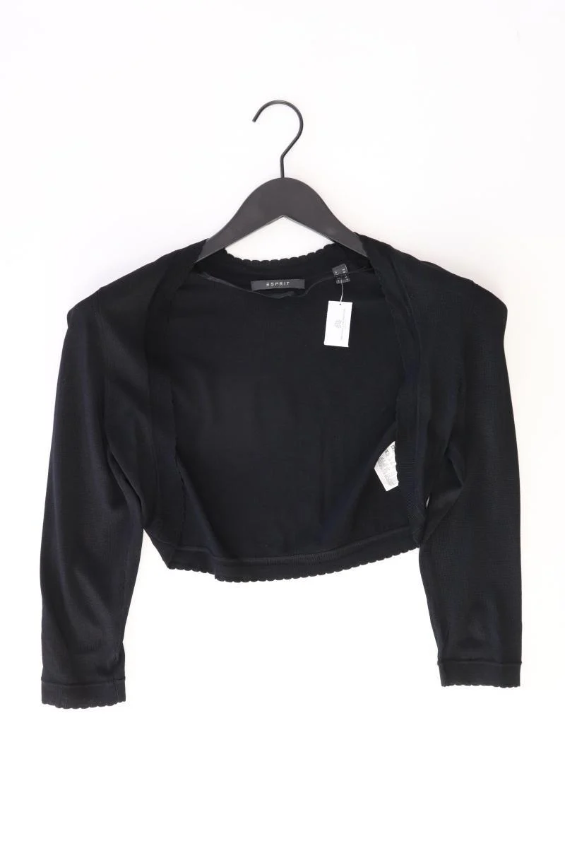 Esprit Bolero Gr. M 3/4 Ärmel schwarz aus Viskose