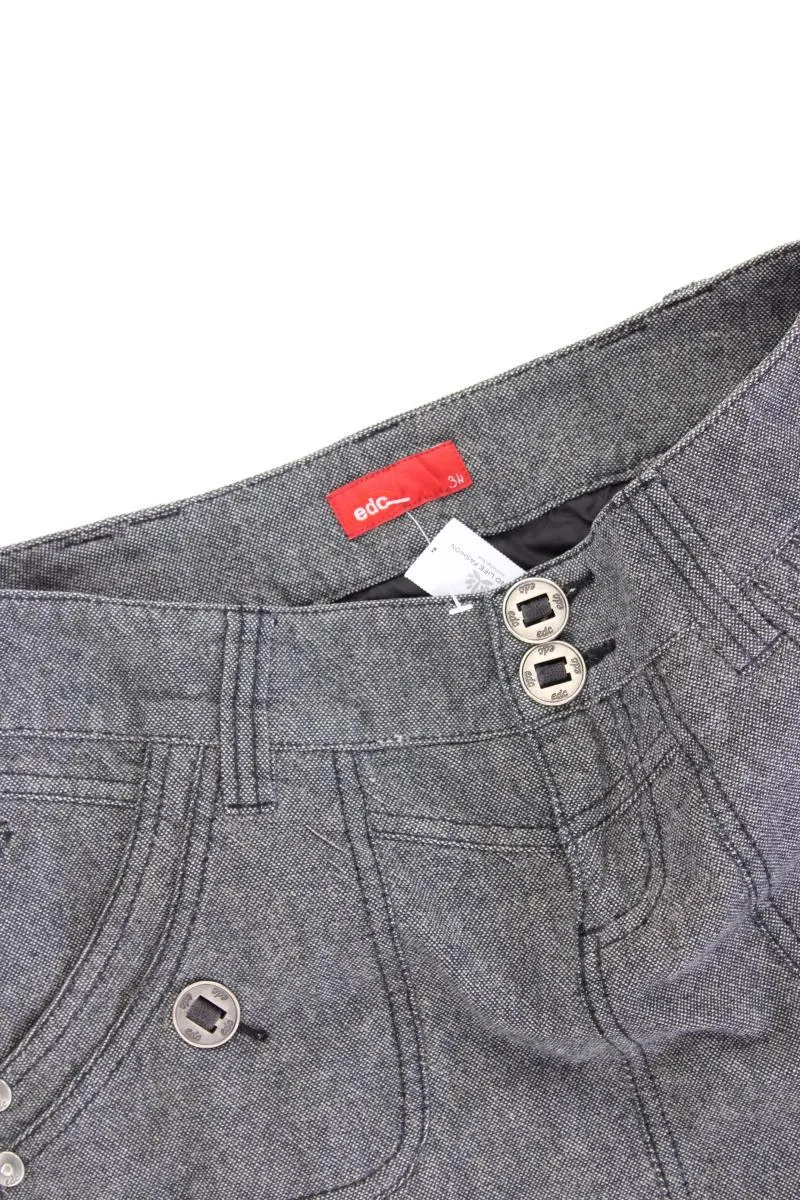 edc by Esprit Rock Gr. 34 grau aus Baumwolle