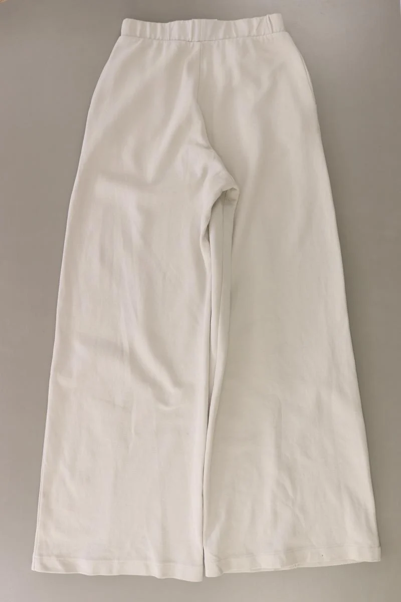 Zara Stretchhose Gr. S creme aus Baumwolle